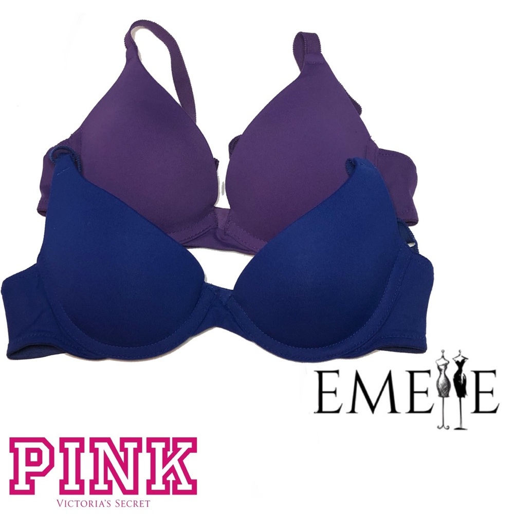 PINK by Victoria’s Secret 2 Bras 32A